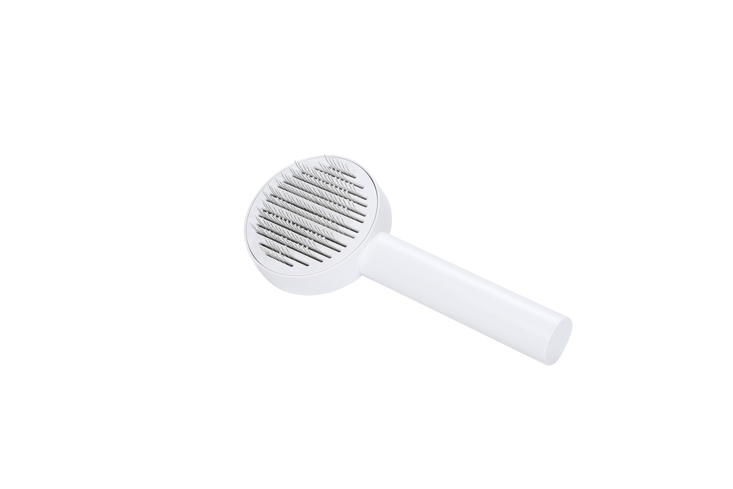 For pets] Brush that removes hair with a single push.